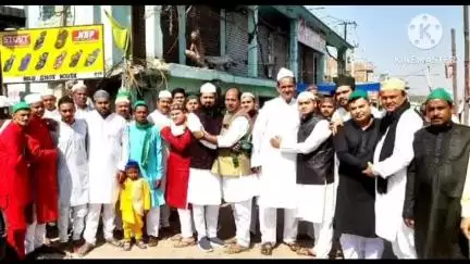 पदमा: पदमा में हर्षोल्लास के साथ मनाया गया ईद उल अजहा का त्यौहार