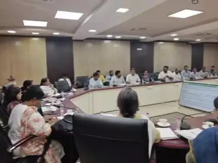 सांगानेर: आरजीएचएस के प्रबंधन को मजबूत करने के लिए चिकित्सा विभाग ने शुरू की तैयारियां, प्रमुख शासन सचिव ने ली बैठक