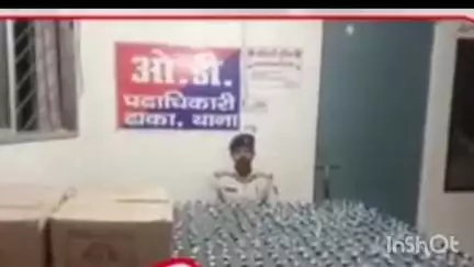 ढाका: ढाका पुलिस ने 186 लीटर नेपाली शराब किया ज़ब्त, पुलिस को देखकर तस्कर हुआ फरार