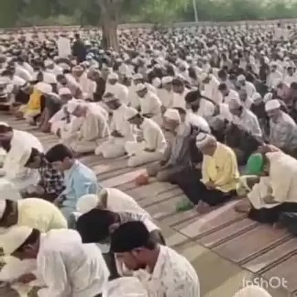 आहोर: उपखंड मुख्यालय आहोर में ईद का पर्व हर्षोल्लास के साथ मनाया गया