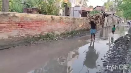 आलमनगर: आलमनगर प्रखंड के तिलकपुर में सड़क पर जल जमाव में डूबने से एक बच्ची की मौत