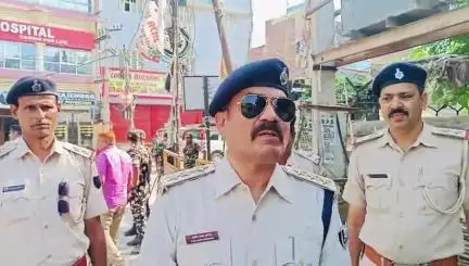 आरा: आरा में ट्रैफिक डीएसपी सुधांशु कुमार ने बकरीद पर्व के दौरान शहर के ट्रैफिक रूट के बारे में दी जानकारी