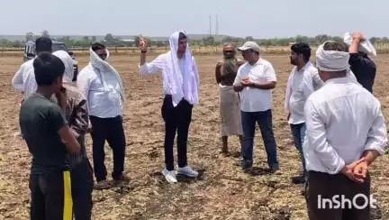 चाचौड़ा: सागर गांव में तालाब के गहरीकरण का कार्य शुरू