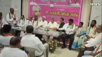 वर्धा: राष्ट्रवादीच्या वर्धा विश्रामगृहातील जिल्हा आढावा संपन्न :  बैठकीत आर्वी विधानसभा क्षेत्रातिल पदाधिकारी नियुक्त