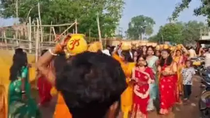 चित्रा में भव्य कलश यात्रा के साथ 9 दिवसीय श्री श्री 1008 महारुद्र महायज्ञ की शुरुआत के साथ भव्य मेला का आयोजन