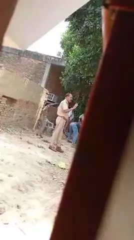 गोसाईगंज थानाध्यक्ष/ पुलिस विवादित जमीन को जबरन कब्जा कराने में माहिर # मामला उघड़पुर ग्रामसभा अन्नपुर्णा नगर का है