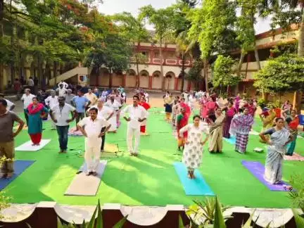యోగా అనేది ఒక అమూల్యమైన బహుమతి: రామచంద్రపురంలో ఆర్డీవో అఖిల