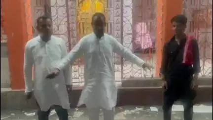 औरंगाबाद: सांप्रदायिक सद्भावना कायम रखने के उद्देश्य से मंदिरों की निगरानी में लगे रहे पैगाम ए इंसानियत के जिलाध्यक्ष सल्लू खान