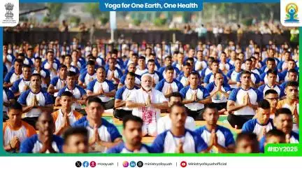 अंतरराष्ट्रीय योग दिवस 2025 की तैयारियाँ ज़ोरों पर !