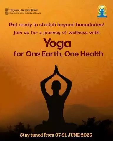 It’s almost time to unroll your mats!
Join us for Yoga Day 2025, celebrating wellness for humans, animals, and the planet.
Mark your calendars: June 21
#IDY2025 #YogaForOneEarthOneHealth #InternationalDayofYoga2025
