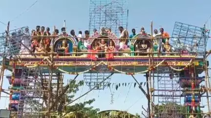 பொன்னமராவதி: கீழ பழுவஞ்சி கிராமத்தில் பெரிய அய்யனார் கோவில் கும்பாபிஷேக நிகழ்வுகள் வெகு சிறப்பாக நடந்தேறியது