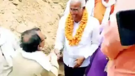 सतनाली: सतनाली में भगवान परशुराम मंदिर का भूमि पूजन के साथ शिलान्यास हुआ