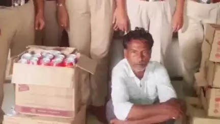 बैरसिया: भोपाल के परवलिया सड़क क्षेत्र में अवैध शराब बेचते हुए एक आरोपी को पुलिस ने किया गिरफ्तार