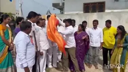 వేములవాడ: ఇందిరమ్మ ఇండ్ల నిర్మాణానికి భూమి పూజ చేసిన వేములవాడ ఎమ్మెల్యే ఆది శ్రీనివాస్