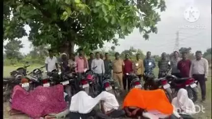 समुद्रपूर: खेक शेत शिवारात गिरड पोलिसांची चुगार अड्ड्यावर मोठी कारवाई: ७ लाख ५६ हजार ७५० रुपये किमतीचा मुद्देमाल जप्त