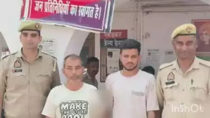 जसराना: दिनौली रोड से पुलिस ने तीन अवैध तमंचे और कारतूस सहित दो आरोपियों को किया गिरफ्तार
