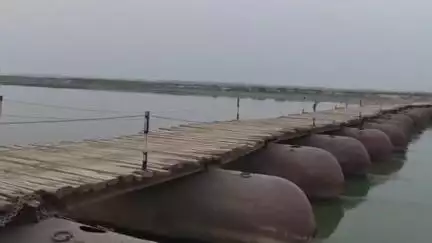पूरनपुर: धनाराघट शारदा नदी का पेंटून पुल हटने से लोगों को समस्याओं का करना होगा सामना #jansamasya