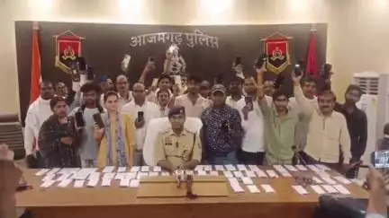आज़मगढ़: पुलिस ने 16 माह में 3 करोड़ 28 लाख के 1775 खोए हुए एंड्राइड मोबाइल फोन CEIR की मदद से बरामद कर बनाया रिकॉर्ड