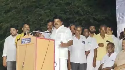 விராலிமலை: திமுக முடிவுக்கு வர 7 அமாவாசைகள் மட்டுமே உள்ளது வளநாடு கைகாட்டியில் நடந்த பொதுக் கூட்டத்தில் விஜயபாஸ்கர் எம்எல்ஏ பேச்சு
