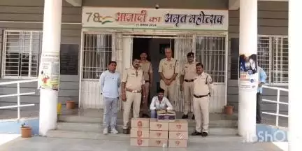 गंधवानी: टांडा पुलिस की अवैध शराब पर बड़ी कार्रवाई, आरोपी के घर से ₹51000 की 15 पेटी शराब जब्त