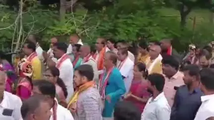 యాదగిరిగుట్ట: యాదగిరిగుట్టలో గిరిప్రదక్షిణ లో పాల్గొన్న ప్రభుత్వ విప్ ఆలేరు ఎమ్మెల్యే బీర్ల ఐలయ్య