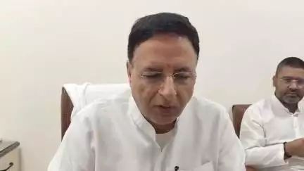 झज्जर: कांग्रेस महासचिव और राजस्थान से राज्यसभा सांसद रणदीप सुरजेवाला का बयान