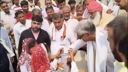 रोहतक: इंदरगढ़ में सांसद रामचंद्र जांगड़ा ने कहा, राहुल गांधी विदेश में देश की प्रतिष्ठा पर सवाल उठा रहे हैं