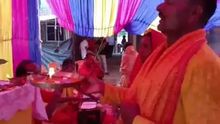 दिघलबैंक: तालगाछ में एक दिवसीय कुण्डलीय गायत्री महायज्ञ का आयोजन हुआ