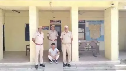 मासलपुर: मासलपुर पुलिस ने हत्या के मामले में 6 माह से फरार चल रहे ₹10,000 के ईनामी बदमाश को उत्तरप्रदेश से किया गिरफ्तार
