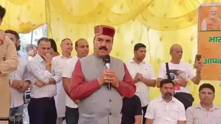 ढटवाल: बड़सर के विधायक इंद्र दत्त लखनपाल ने कहा, प्रदेश की कांग्रेस सरकार के समय पूरे हिमाचल में मचा है त्राहिमाम