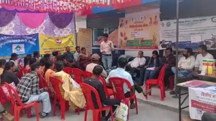 पिथौरागढ़: कनालीछीना ब्लॉक में विकसित कृषि संकल्प अभियान के तहत कृषि विज्ञान केंद्र के वैज्ञानिकों ने दिया प्रशिक्षण