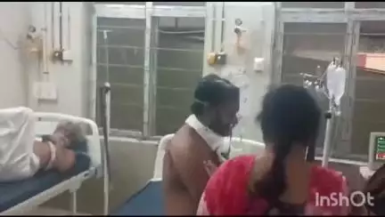 అమరావతిలో మద్యం దుకాణం వద్ద దాడి, ఓ వ్యక్తికి గాయాలు