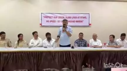 ठाणे: मी स्पष्ट शब्दात सांगतो मला कुठली राजकारण करायच नाही, निळकंठ येथे आमदार जितेंद्र आव्हाड