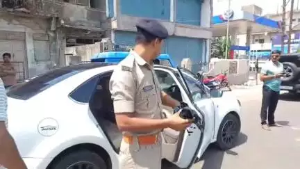 જામનગર શહેર: જામનગરના ગુલાબ નગર વિસ્તારમાં ટ્રાફિક ડ્રાઈવનું આયોજન