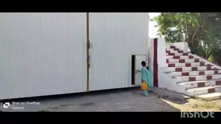 மேட்டுப்பாளையம்: புங்கம்பாளையம் குழந்தை வேலாயுத சுவாமி திருக்கோவில் தேர் கொட்டகை ஆய்வு செய்த அறங்காவலர் குழு தலைவர்