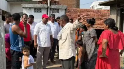 गडचिरोली: रामनगर येथे आमदार मिलिंद नरोटे यांनी केली समस्यांची पाहणी
