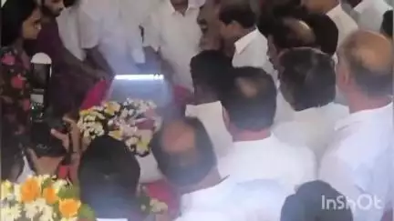 ఖైరతాబాద్: మహాప్రస్థానంలో ఎమ్మెల్యే మాగంటి గోపీనాథ్ అంత్యక్రియలు