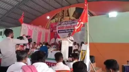 केज: भारतीय शेतकरी कामगार पक्षाचा विविध मागण्यासाठी विभागीय मेळावा केज येथे संपन्न झाला #Jansamasya