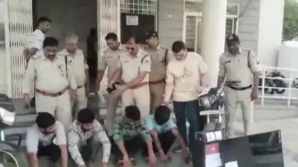 शाजापुर: मक्सी पुलिस की कार्रवाई, चार चोर गिरफ्तार, ₹3.28 लाख का माल बरामद
