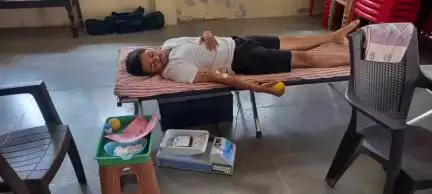 सातारा: शहरातील गुरुवार पेठेत शिवराज्यभिषेक दिन सोहळ्याला रक्तदान शिबिराने प्रारंभ