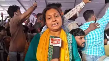 आरा: वीर कुंवर सिंह स्टेडियम में नवसंकल्प महासभा में पहुंचे चिराग पासवान