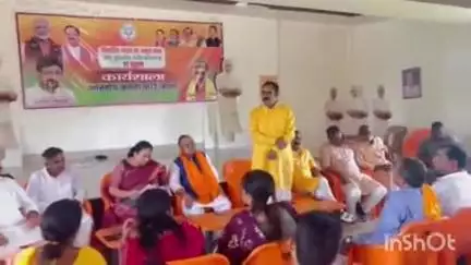 बांका: भाजपा जिला कार्यालय में '11 साल बेमिसाल' पर कार्यशाला का आयोजन