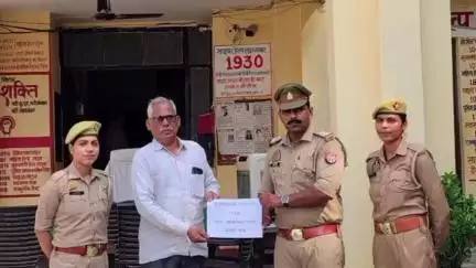मुहम्मदाबाद गोहना: मुहम्मदाबाद गोहना में पुलिस ने साइबर फ्रॉड से किए गए ₹7539 वापस कराए