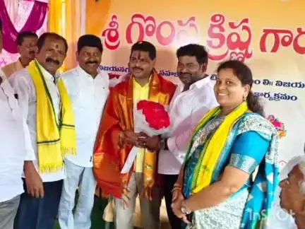 డిసిఎంఎస్ సేవలను విస్తృతం చేస్తాం గౌరవ వేతనాన్ని తీసుకోను DCMS చైర్మన్ గా బాధ్యతలు స్వీకరించిన గొంపా కృష్ణ