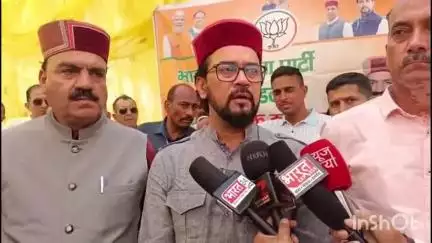 भोटा: बड़सर में पानी की समस्या को लेकर अनुराग सिंह ठाकुर बोले, राज्य सरकार सही ढंग से नहीं कर पाई योजना