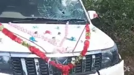 शाहपुर: शाहपुर में खापा जोड़ पर बोलेरो ने बाइक को मारी टक्कर, बाइक सवार व्यक्ति घायल