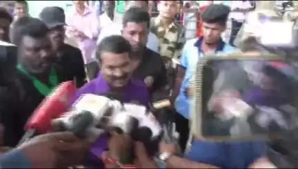 திருச்சி கிழக்கு: பாஜக கூட்டணியில் மேலும் சில கட்சிகளை இணைப்பது தொடர்பாக பேச அமித்ஷா தமிழகம் வந்திருக்கலாம் என நினைக்கிறேன் - திருச்சி விமான நிலையத்தில் சீமாம் பேட்டி