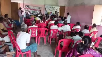 कल्याणपुर: ध्रुबगामा पंचायत में किसान चौपाल का आयोजन किया गया