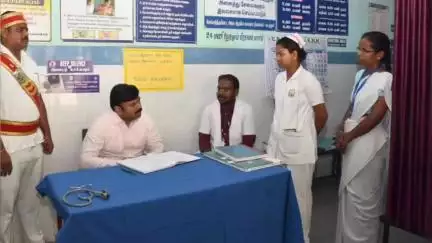 பாப்பிரெட்டிபட்டி: கடத்தூர் அரசு மருத்துவமனையில் மாவட்ட ஆட்சித்தலைவர் சதீஷ் ஆய்வு