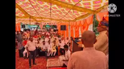 तोशाम: तोशाम में कैबिनेट मंत्री रणबीर गंगवा ने कहा, किसान परंपरागत खेती छोड़ नई तकनीक से खेती करें